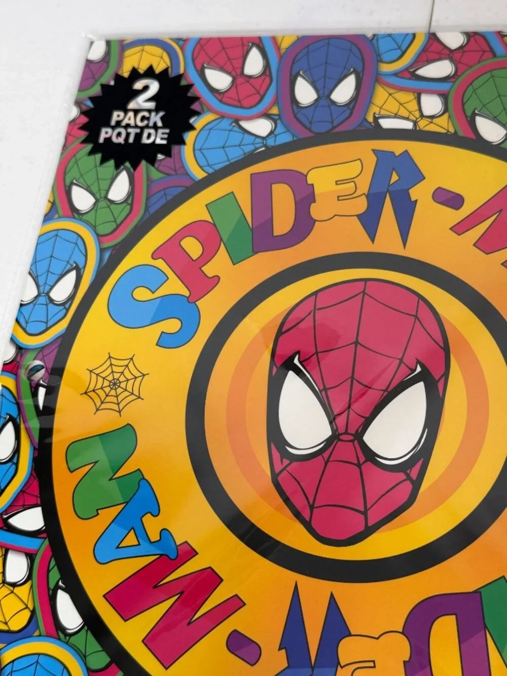 Marvel Spider-Man 3 Piece School Set Folders Journal Pencil Pouch New